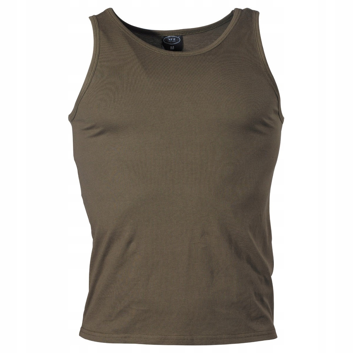 Koszulka Us Tank-Top oliwkowa, Mfh, 100% bawełna, 170 g/m² XL
