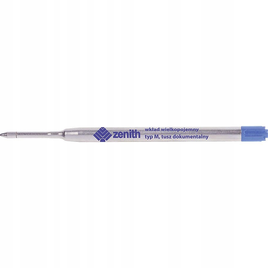 

Wkład długopisowy metalowy niebieski Zenith