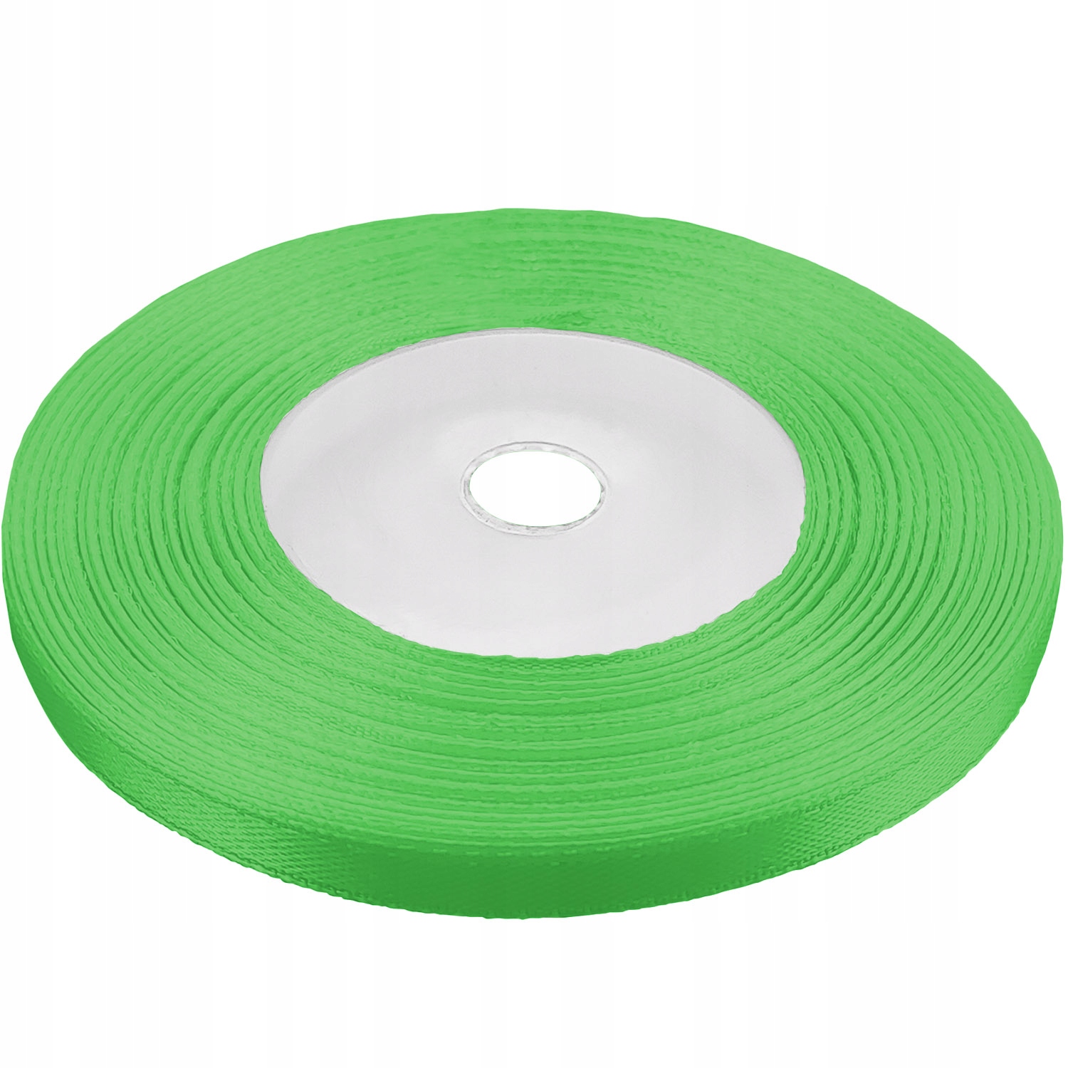 

Wstążki wstążka tasiemka satynowa zielona 6mm 32mb