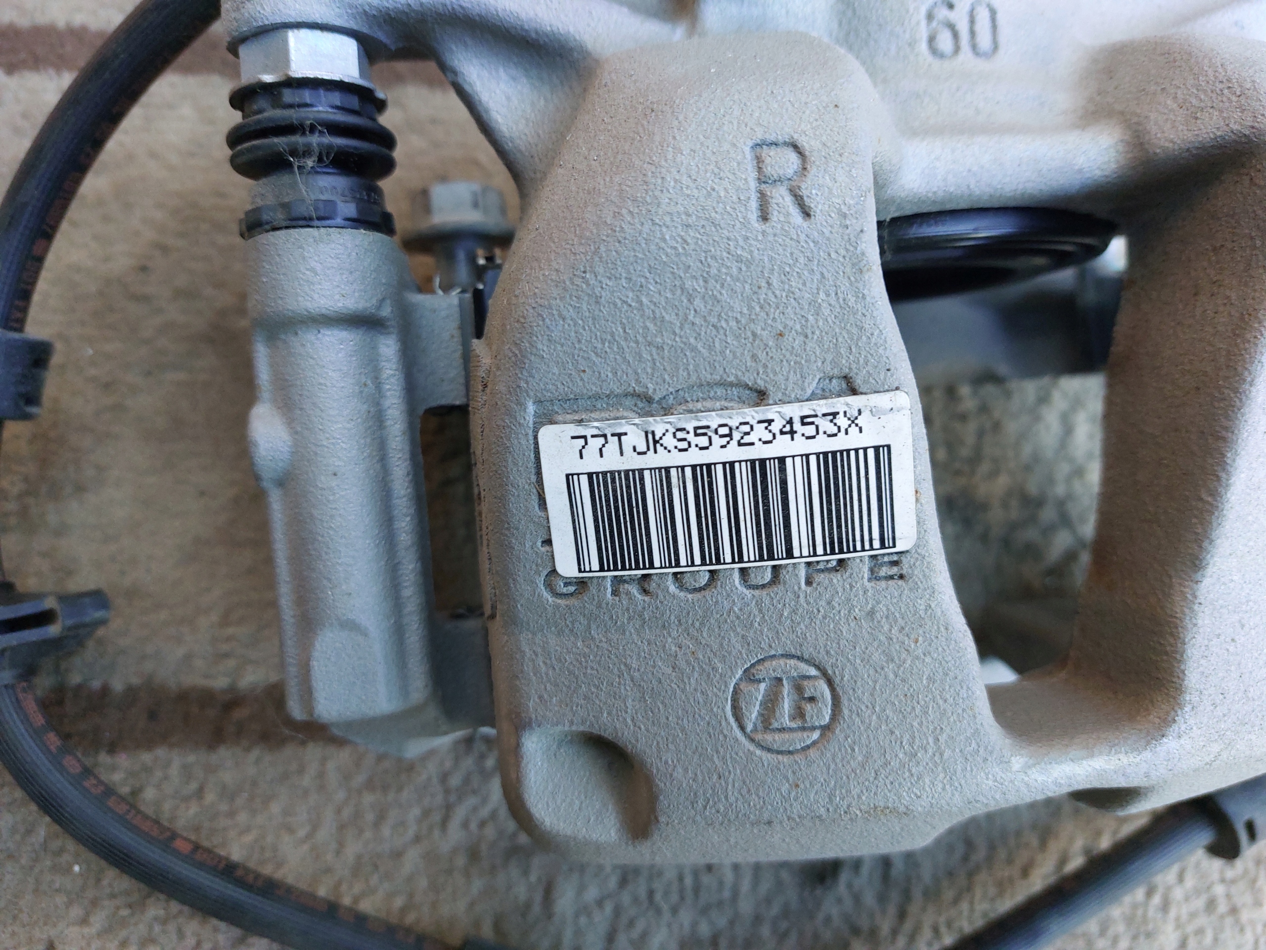 caliper brake right front OPEL COMBO E 1.5 D ZF new 23r