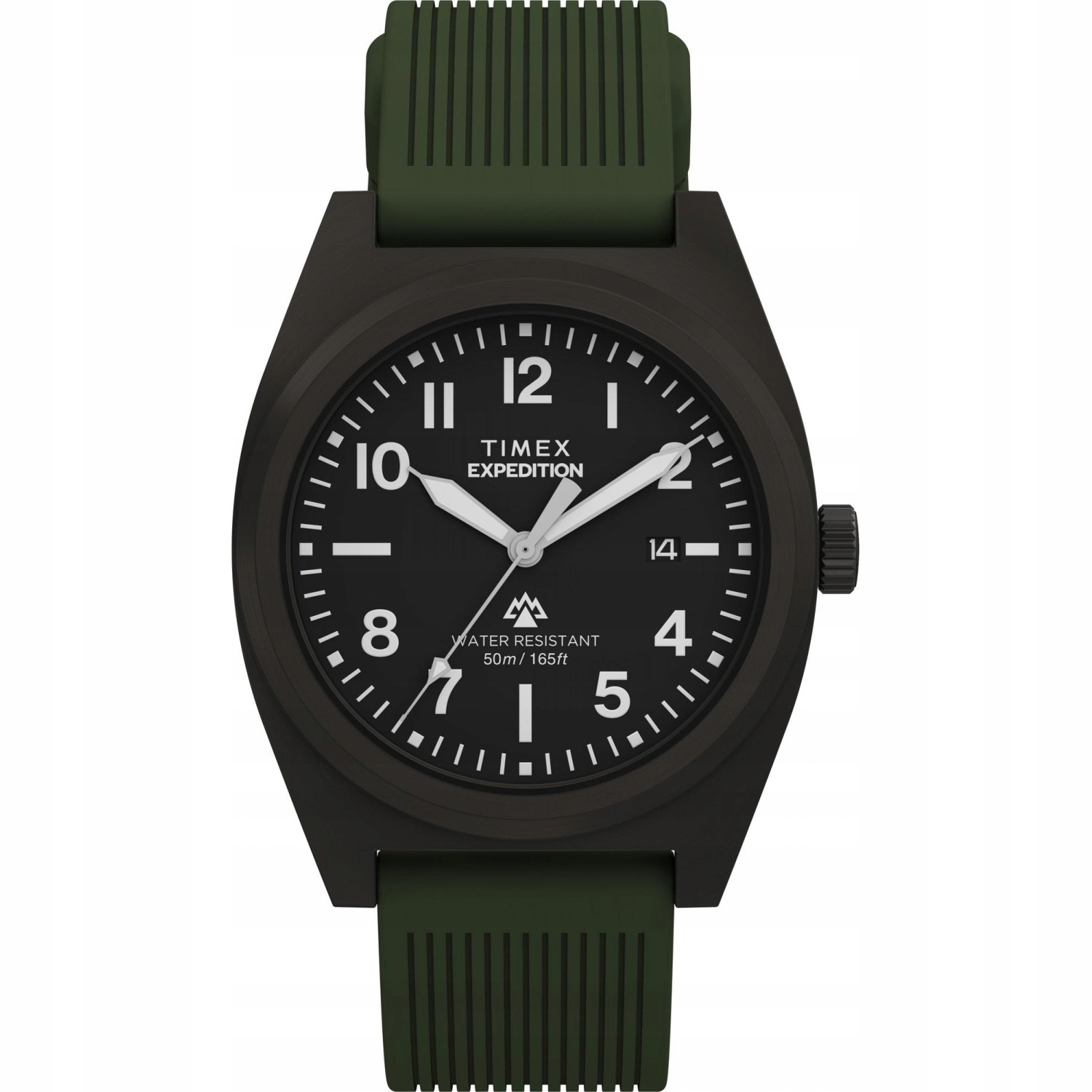 Pánské Hodinky Timex TW2Y18000 zelený pásek