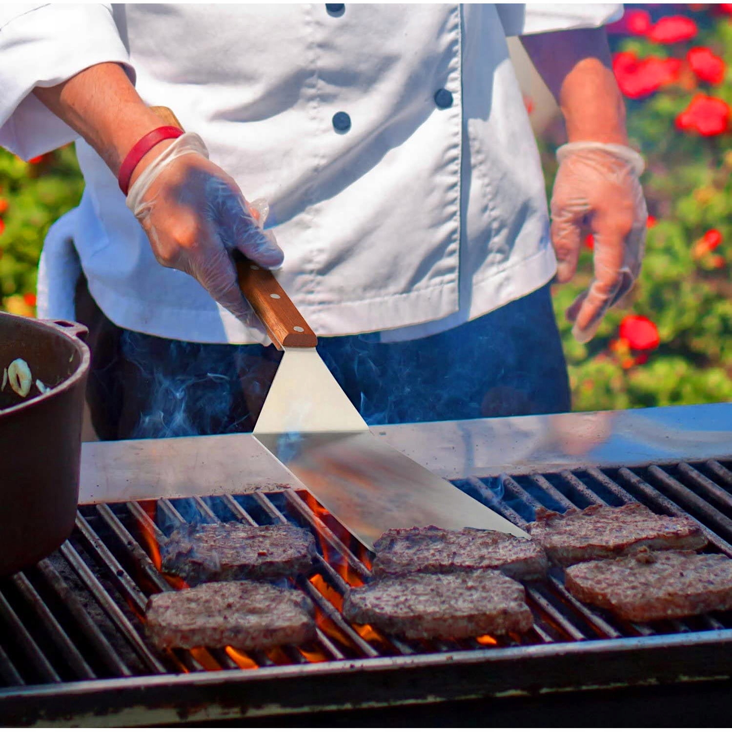 Łopatka, szpatułka do grilla, ciasta, tortów duża 36 cm Marka inna