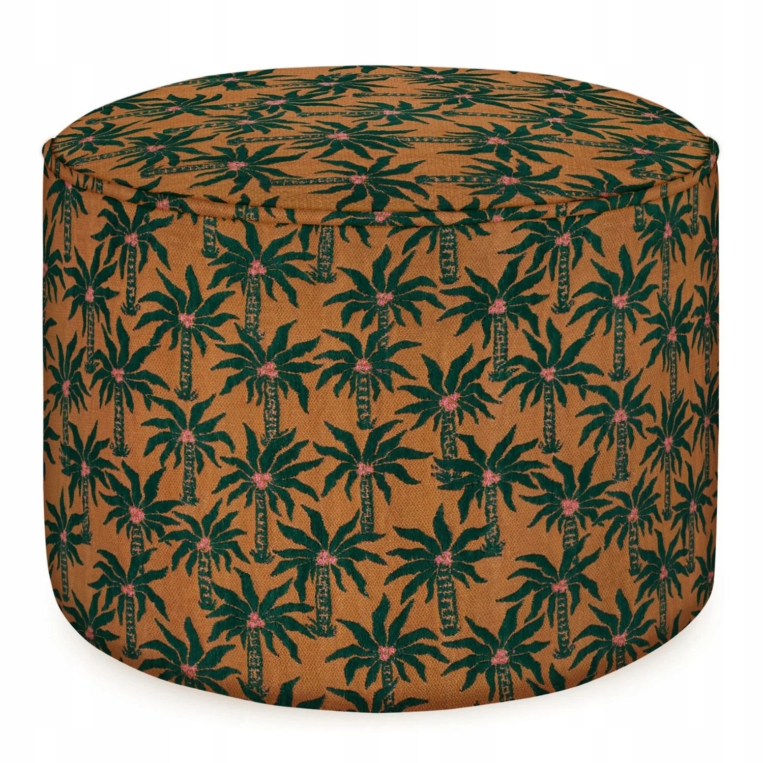 Luxusná taburetka Laura Moss & Caramel okrúhla, 45 cm