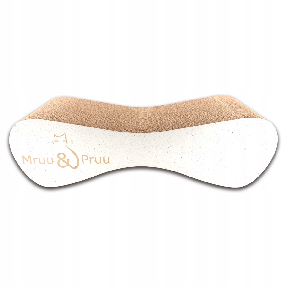 Levně Škrabadlo Pro Kočky Kartonové Velké 70x23x24 cm Mruu&Pruu