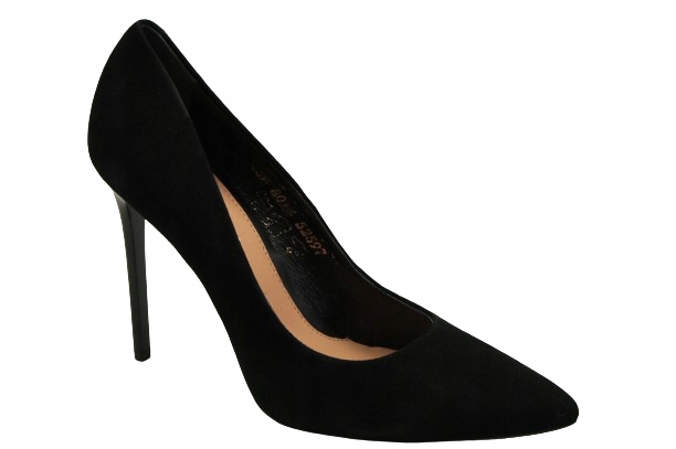 Boty Visconi 8014557/038 36 Černá Semiš