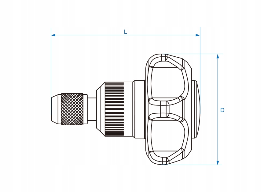 MINI GRZECHOTKA 48 ZEBOW Z UCHWYTEM DO BITOW Producent code 232029