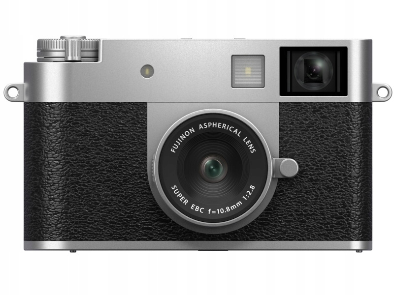 Aparat Fujifilm X half, 17.74Mpix, Full Hd, Srebrny