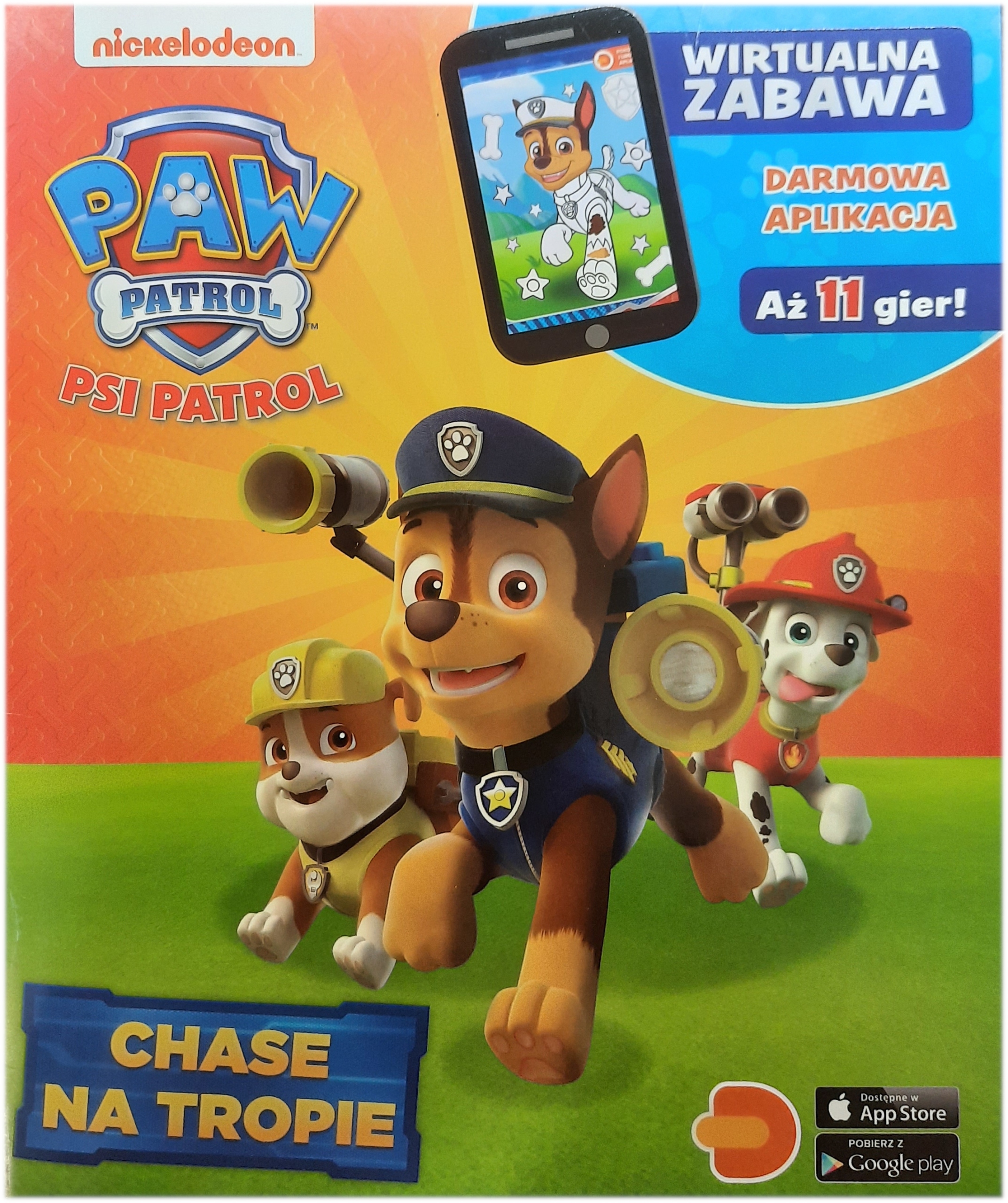 Psi Patrol Wirtualna Zabawa Chase Na Tropie: D-X