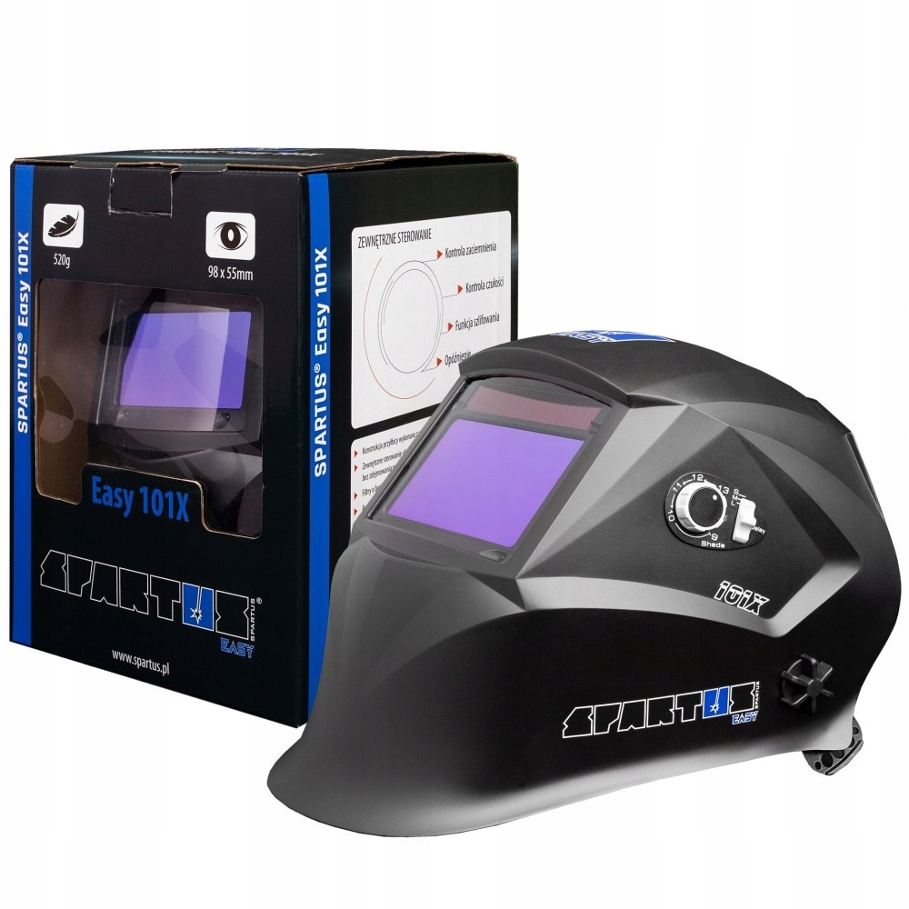 Spawarka SPARTUS EasyMIG200+PRZYŁBICA SPARTUS 101X Napięcie zasilania (V) 230