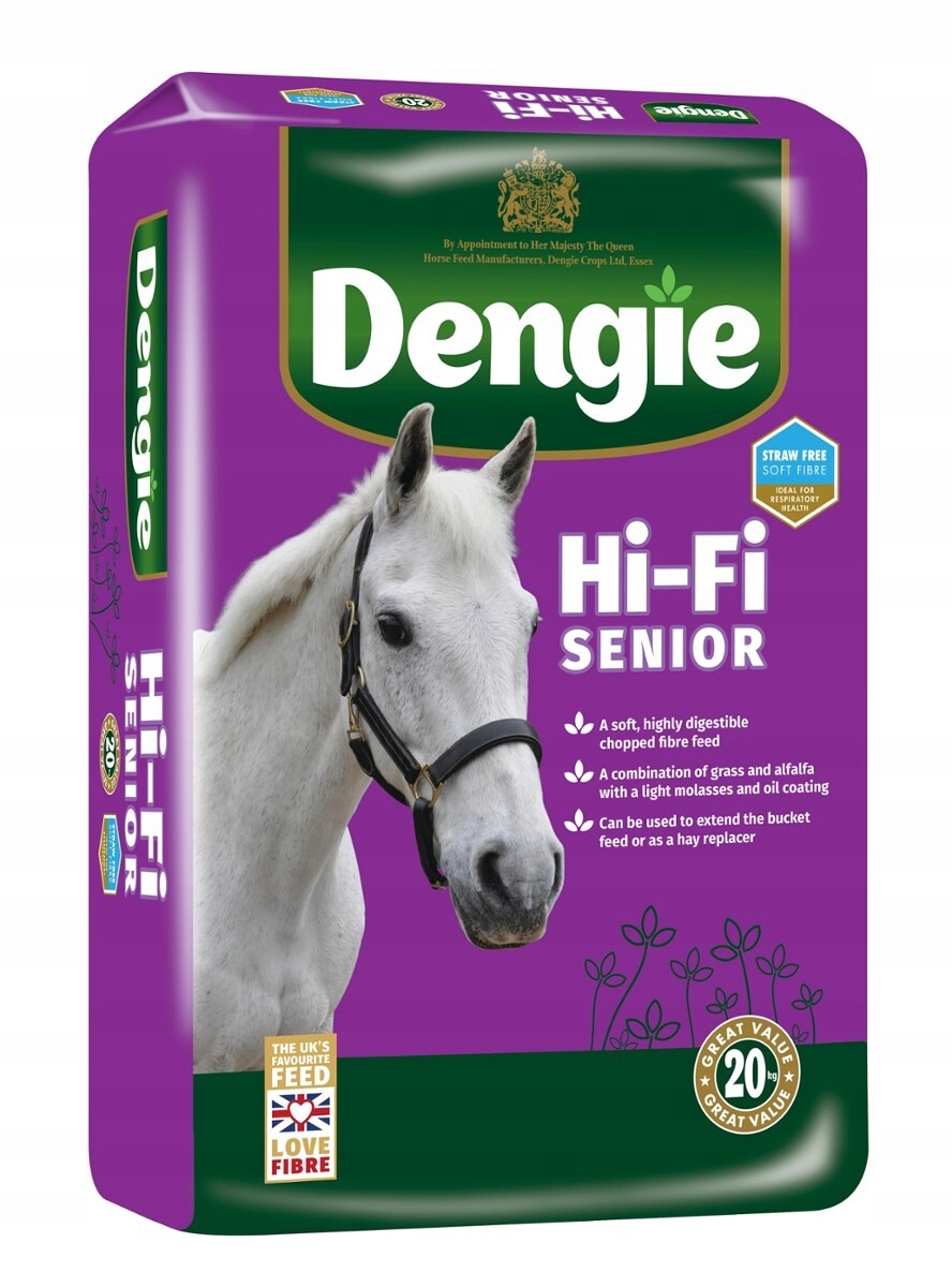 Sieczka Dengie Hi Fi Senior 20kg sieczka dla koni starszych