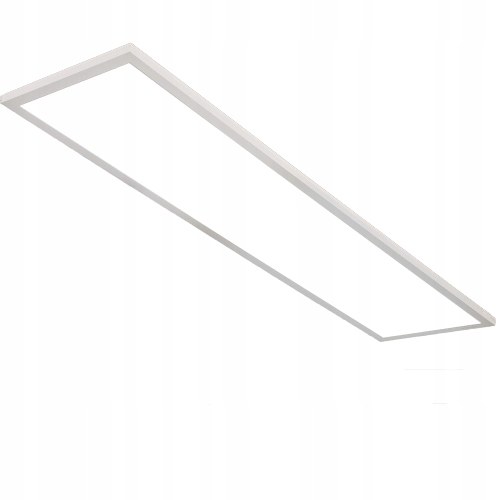 Led stropný panel stropné svietidlo stmievateľný biely 120x30 cm