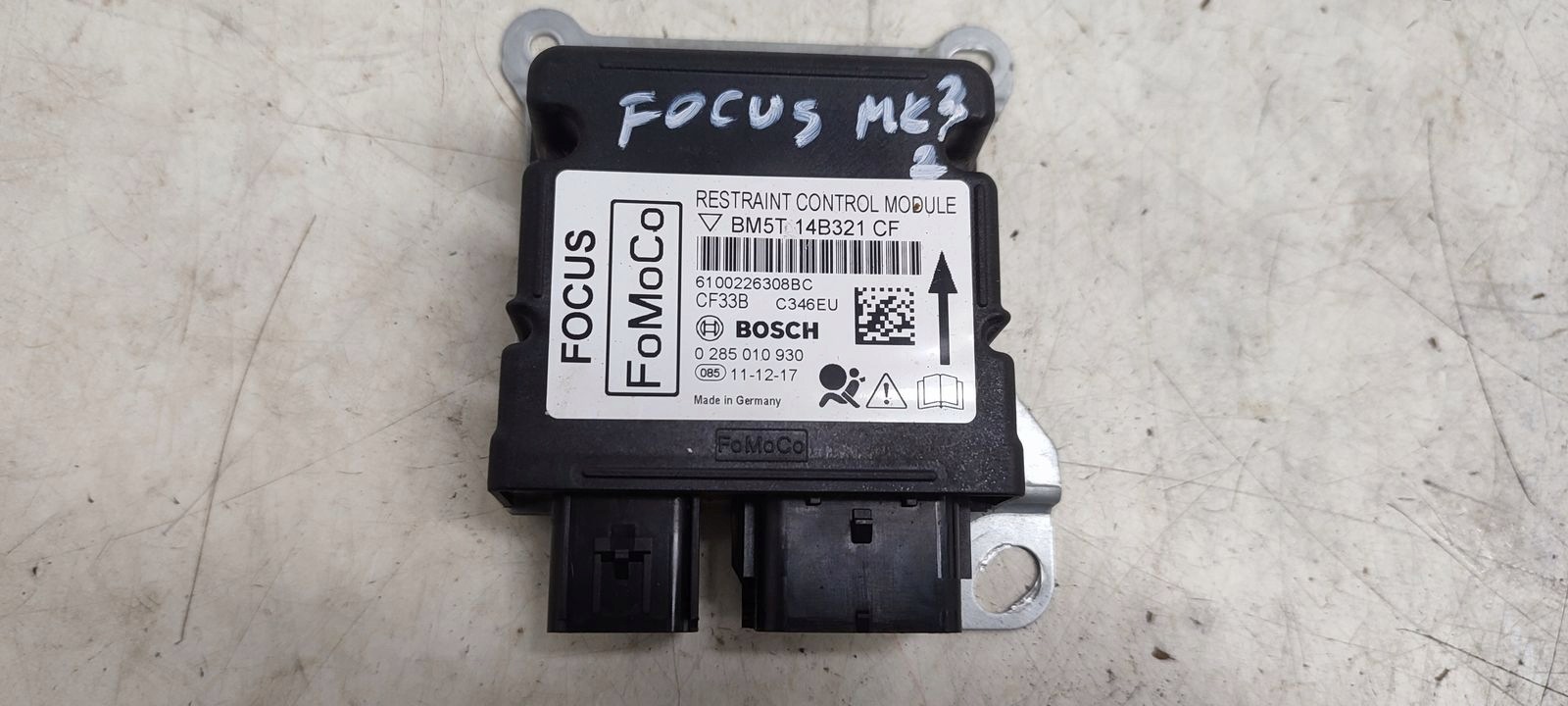 modul légzsák sensor légzsák Ford Focus MK3