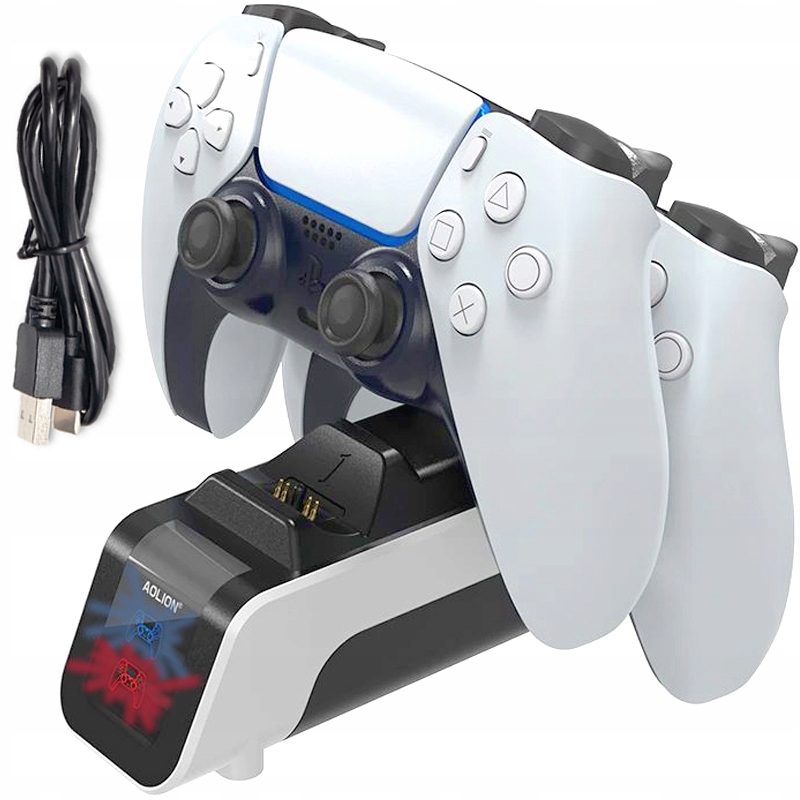 

Ładowarka Stacja Dokująca Ładująca Do 2x Pad PS5 4