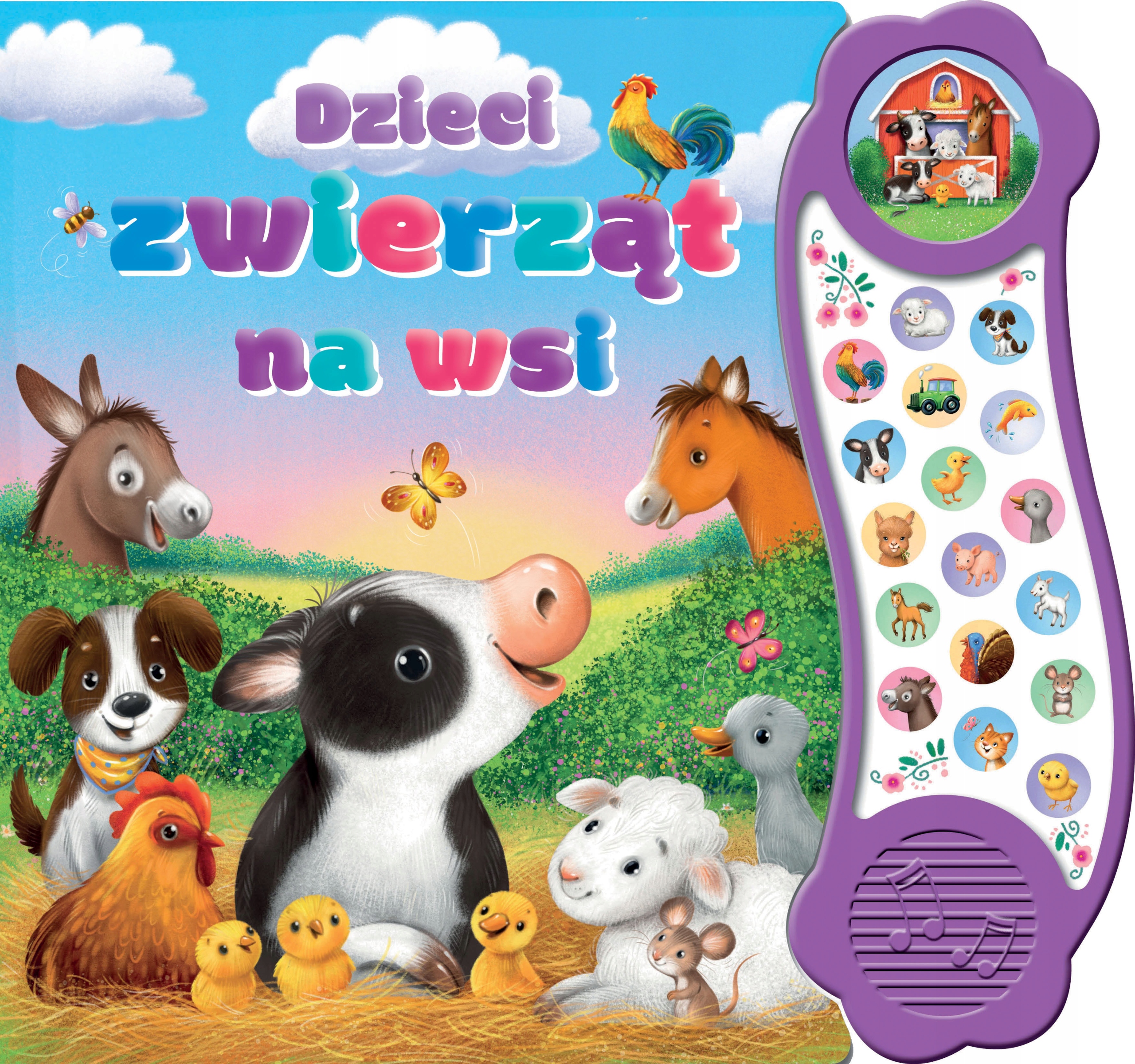 Dzieci zwierząt na wsi praca zbiorowa