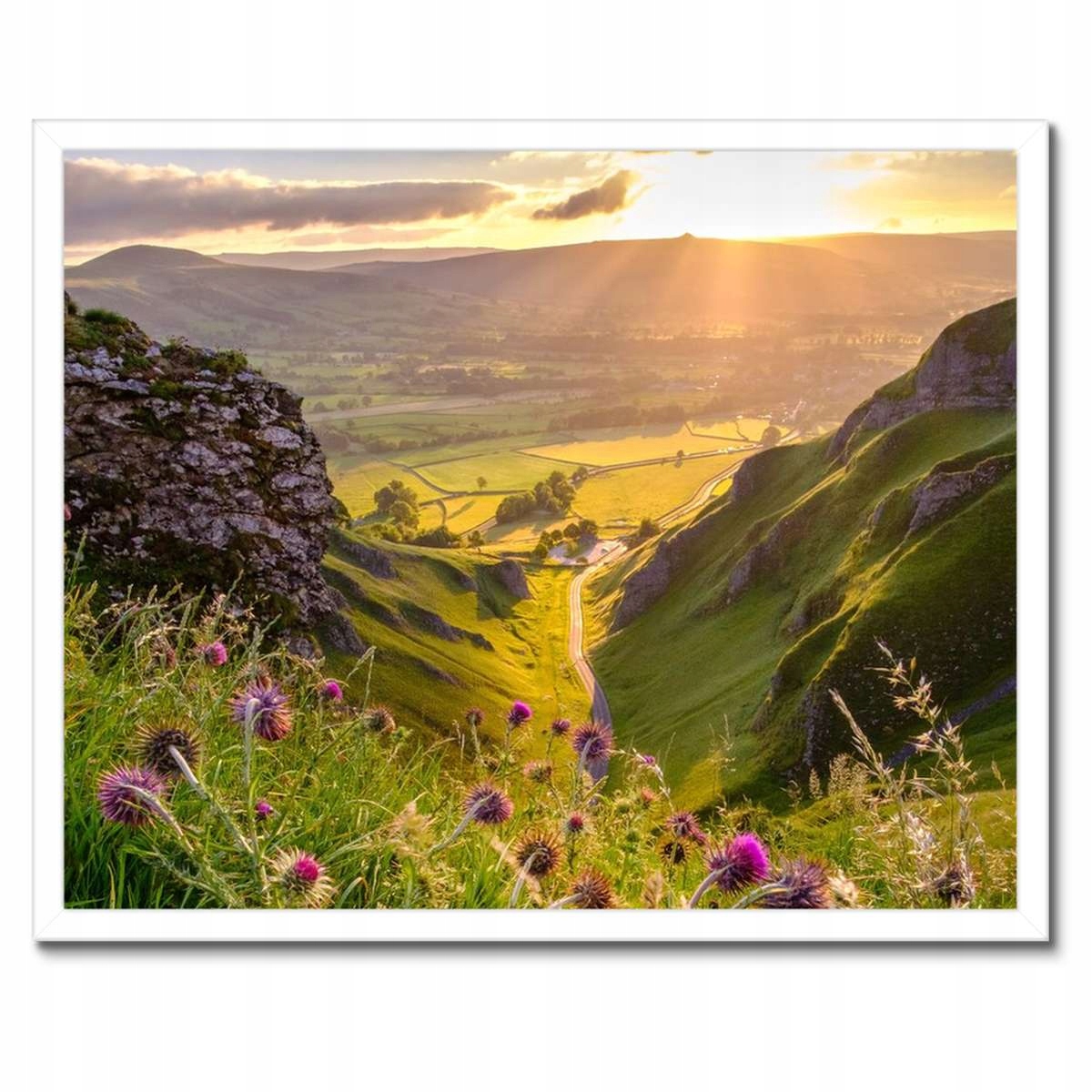 Plakáty v rámu 50x40 Nádherná krajina Pohled