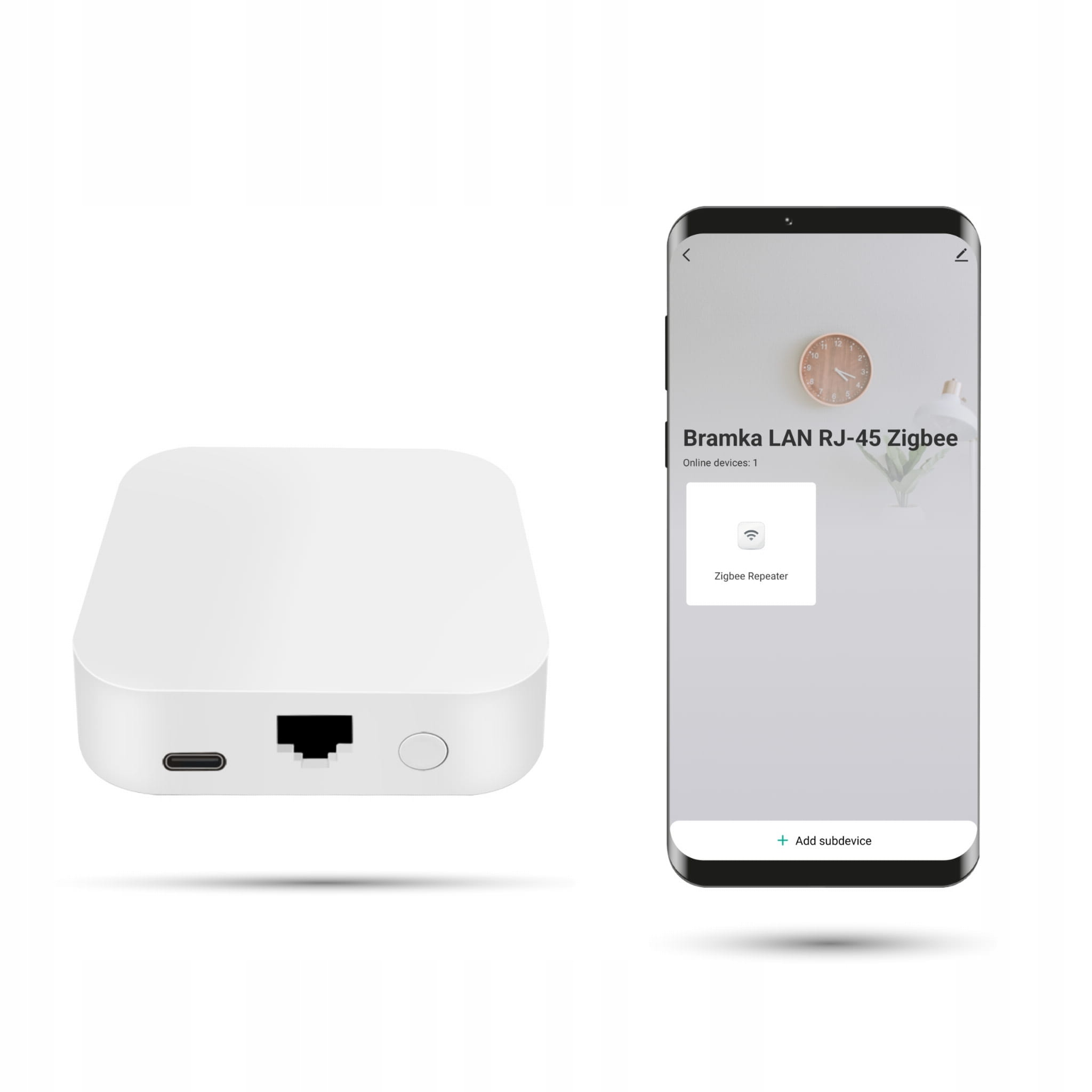 Lan brána RJ-45 ZigBee Tuya Smartlife