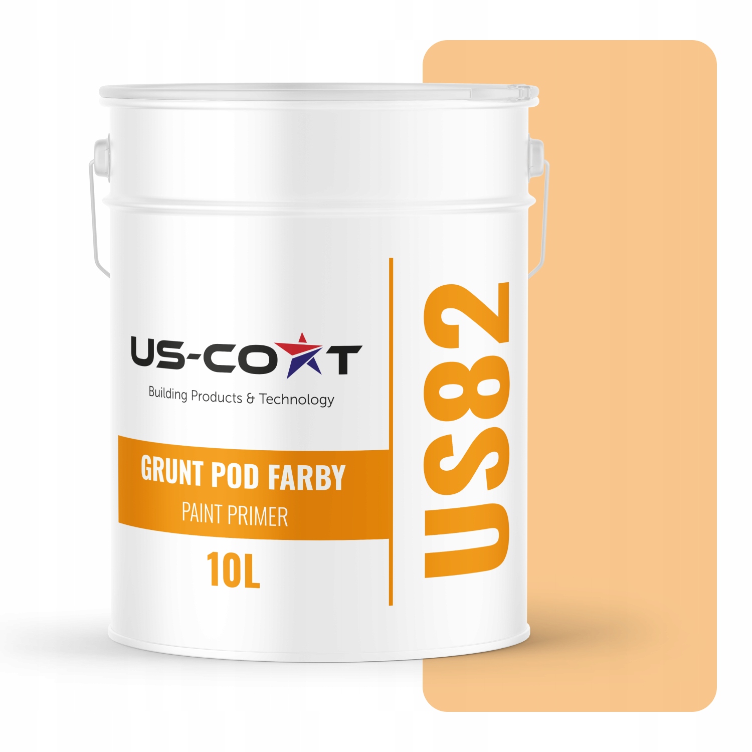 Podklad Pod Silikonovou Fasádní Barvu Barva Oranžová Světlá F764 Uv 10 L