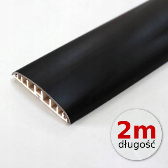 Listwa Maskująca Kable 74mm czarna W6 2m
