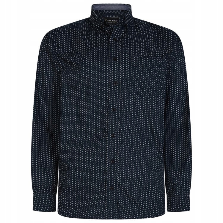 Velká pánská košile Kam Jeans Velké velikosti Plus Size 4XL