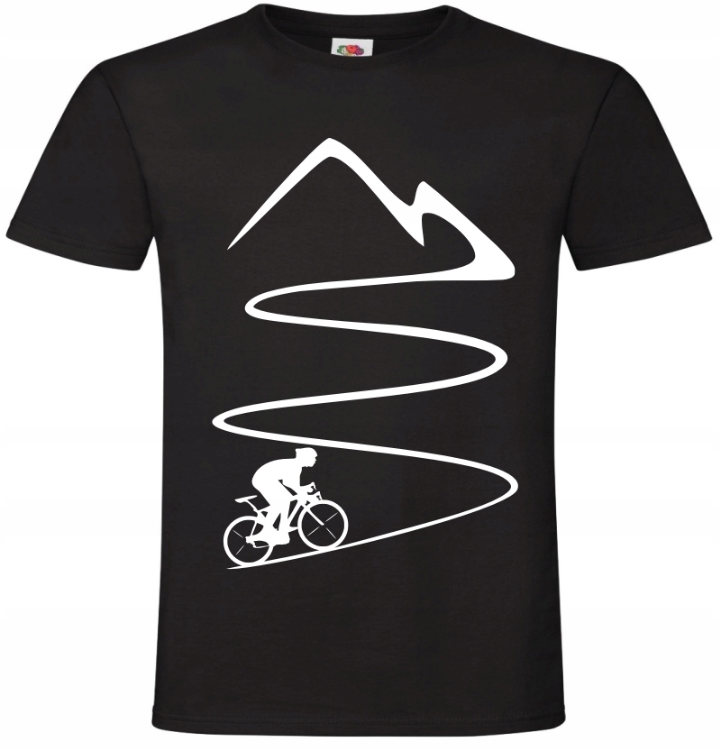 

Rower Szosa Kolarz w Góry koszulka T-shirt