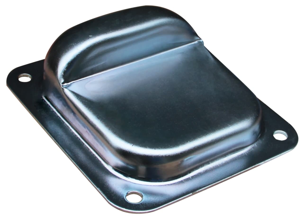 STOPER OGRANICZNIK ODBÓJ OPÓR ODBOJNIK DO BRAMY OCYNKOWANY 5cm STALOWY