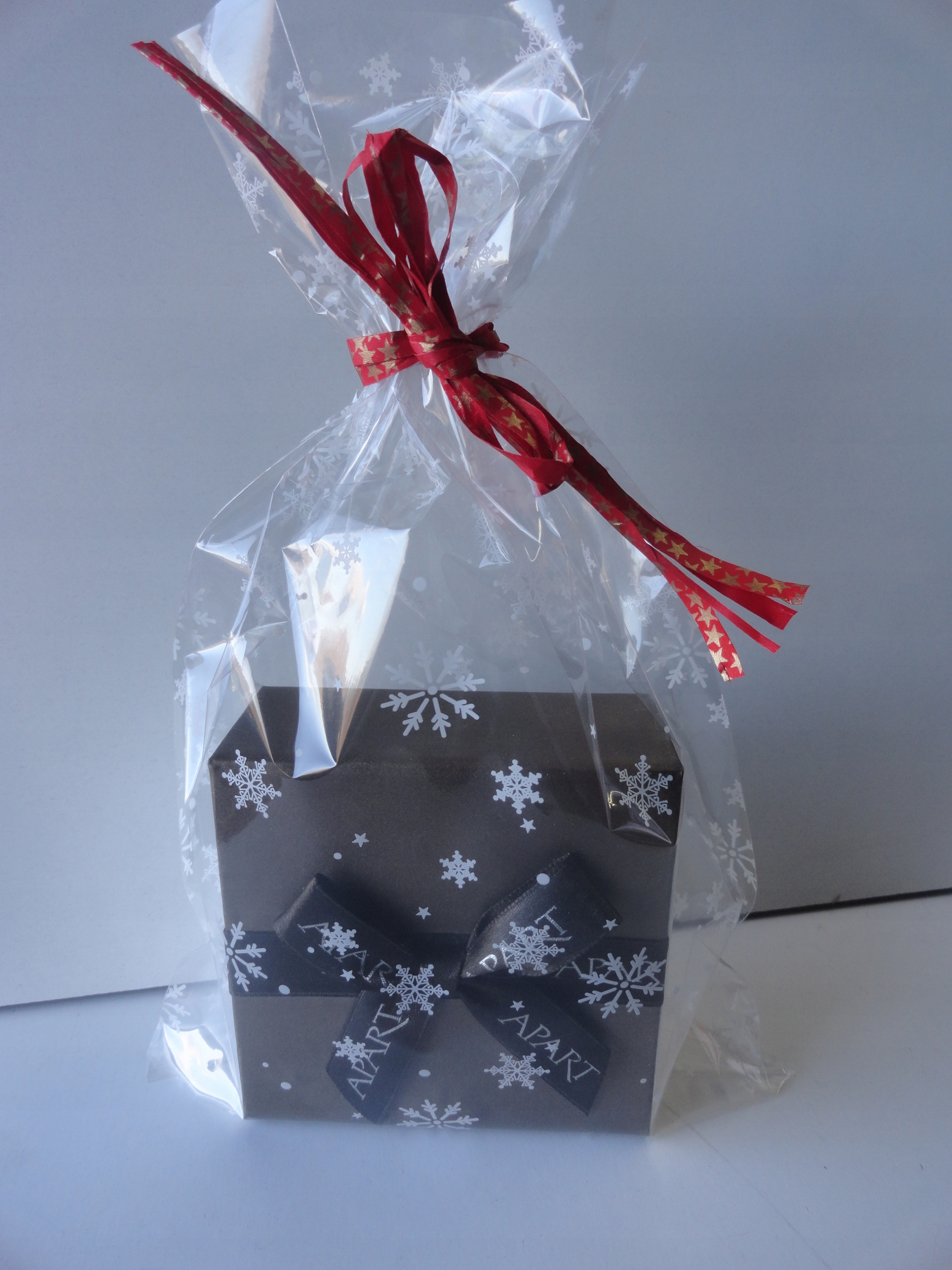 WORECZKI FOLIOWE ŚNIEŻYNKI 15x25 50szt.