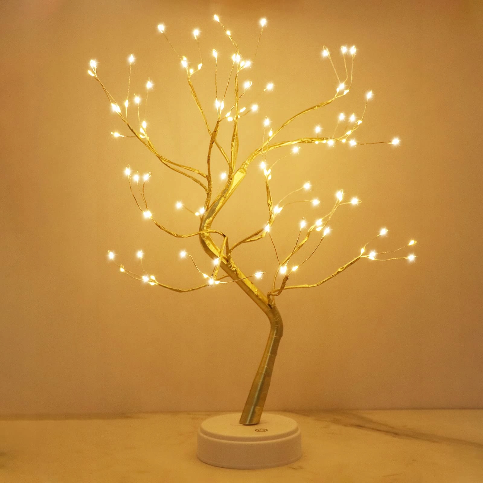 Kinamy Drzewko Bonsai Led Regulowana Lampka Dekoracyjna — miniatura 3