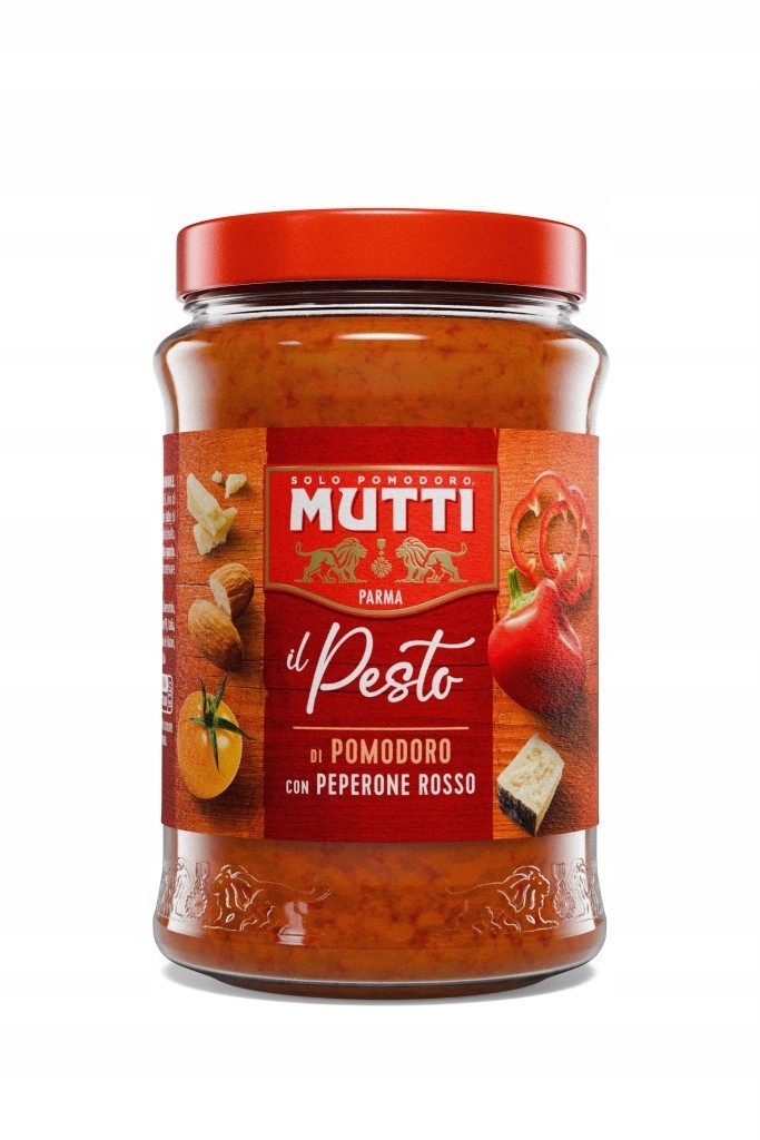 Pesto Omáčka Italský Mutti Arancione di Pomodoro 6 x 180 g