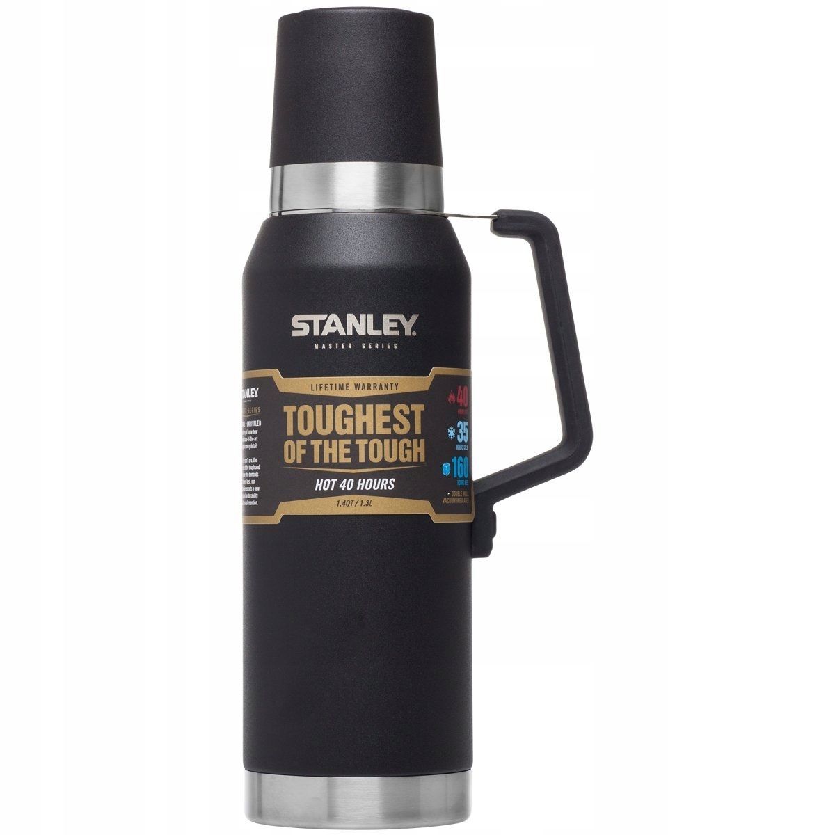 Ocelová termoska Master černá 1.3L Stanley