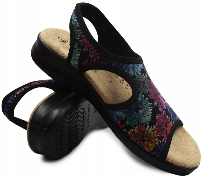 Pohodlné lehké dámské sandály na jaro a léto do práce Sanital Flex 37