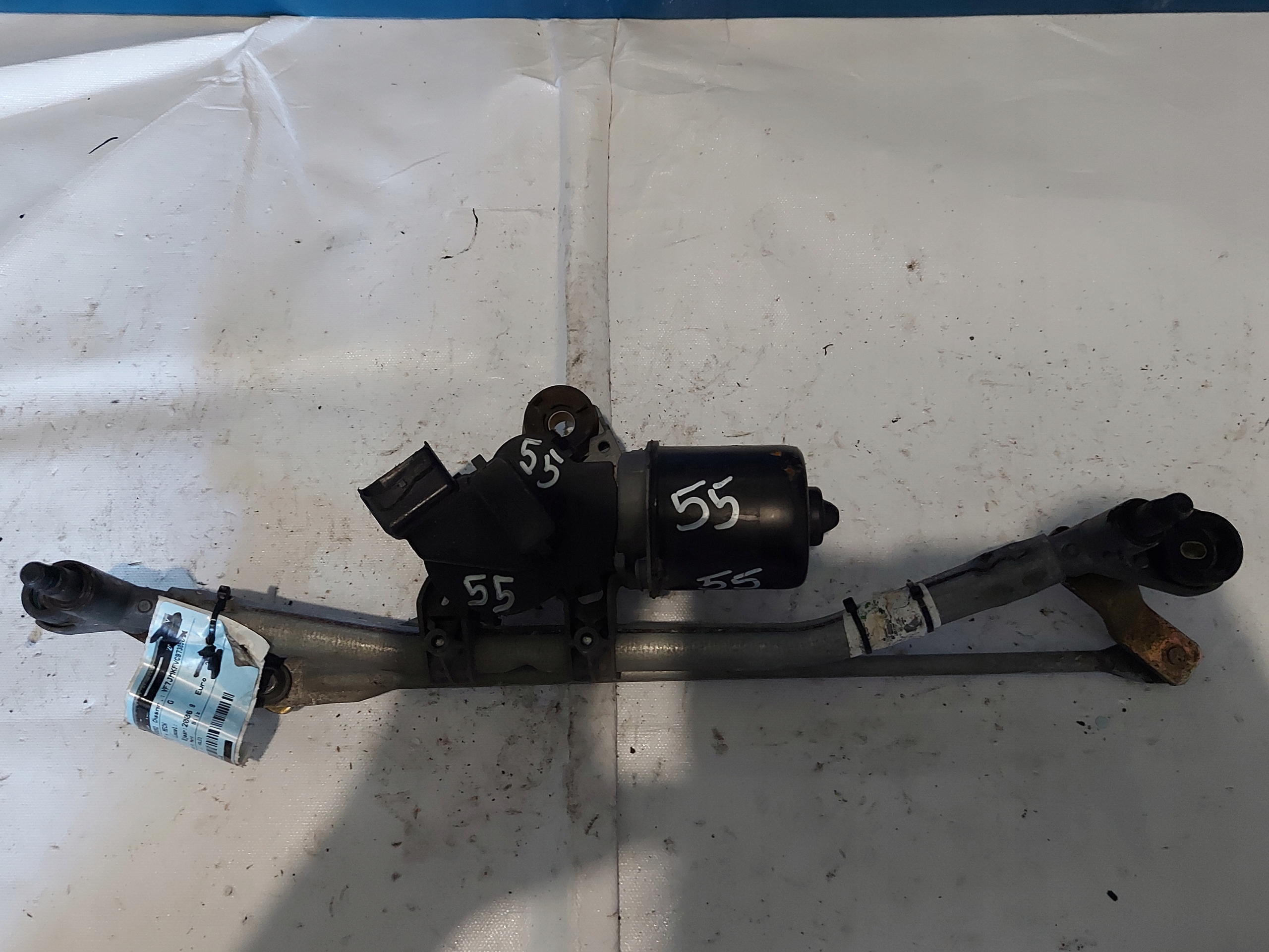 wiper mechanism CITROEN C2 53630187 front