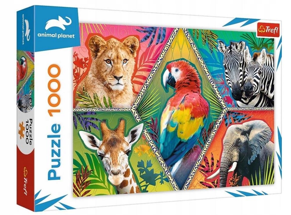 

Puzzle 1000 Egzotyczne Zwierzęta 10671
