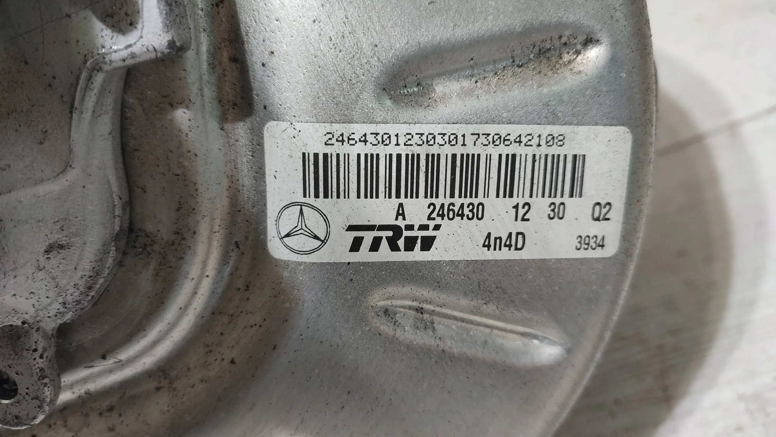 Mercedes-Benz A-classa W176 17r. 1.5cdi Servo Bremse