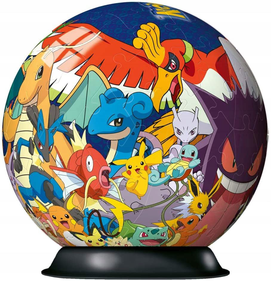 

Ravensburger 3D 72 El. Kula Pokemon (puzzle)