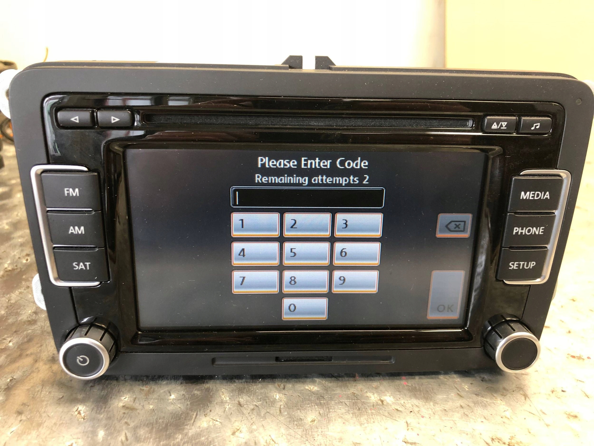 RADIO CD VW 1K0035180AF
