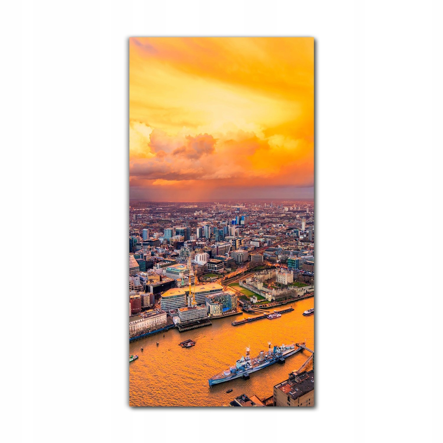 

Foto-obraz na szkle na ścianę 70x140 Pejzaż Londyn