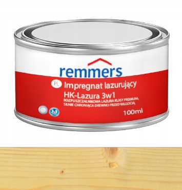 

Remmers HK-Lasur impregnat Próbka 100ml Bezbarwny