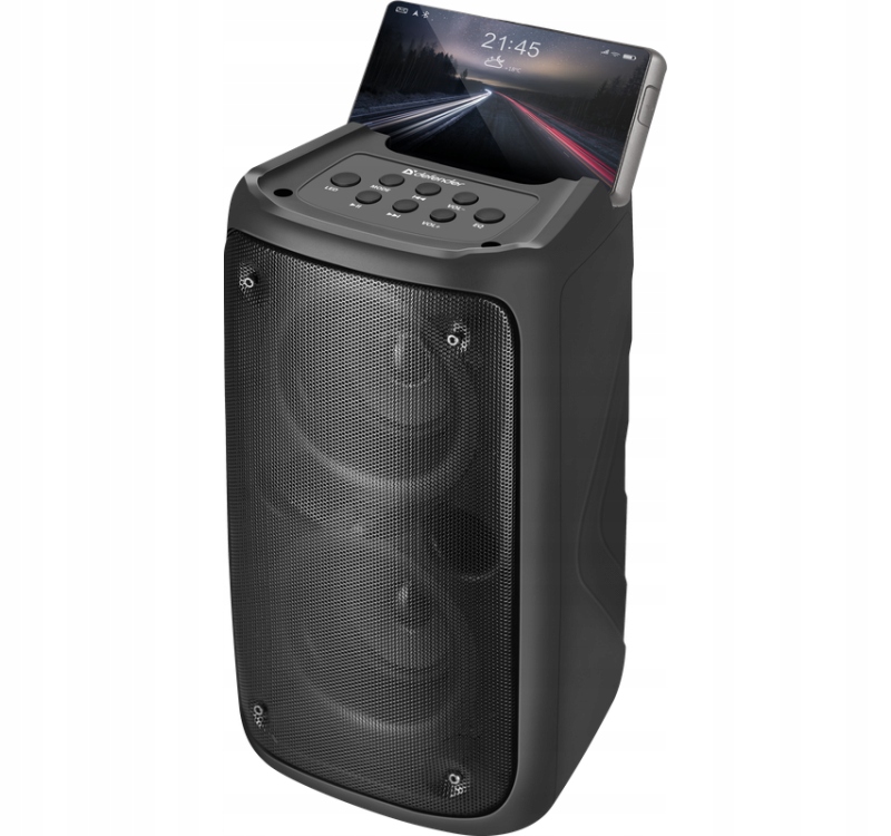 GŁOŚNIK DEFENDER BOOMER 20 BLUETOOTH 20W LIGHT/BT/FM/USB/AUX/MIC — 11
