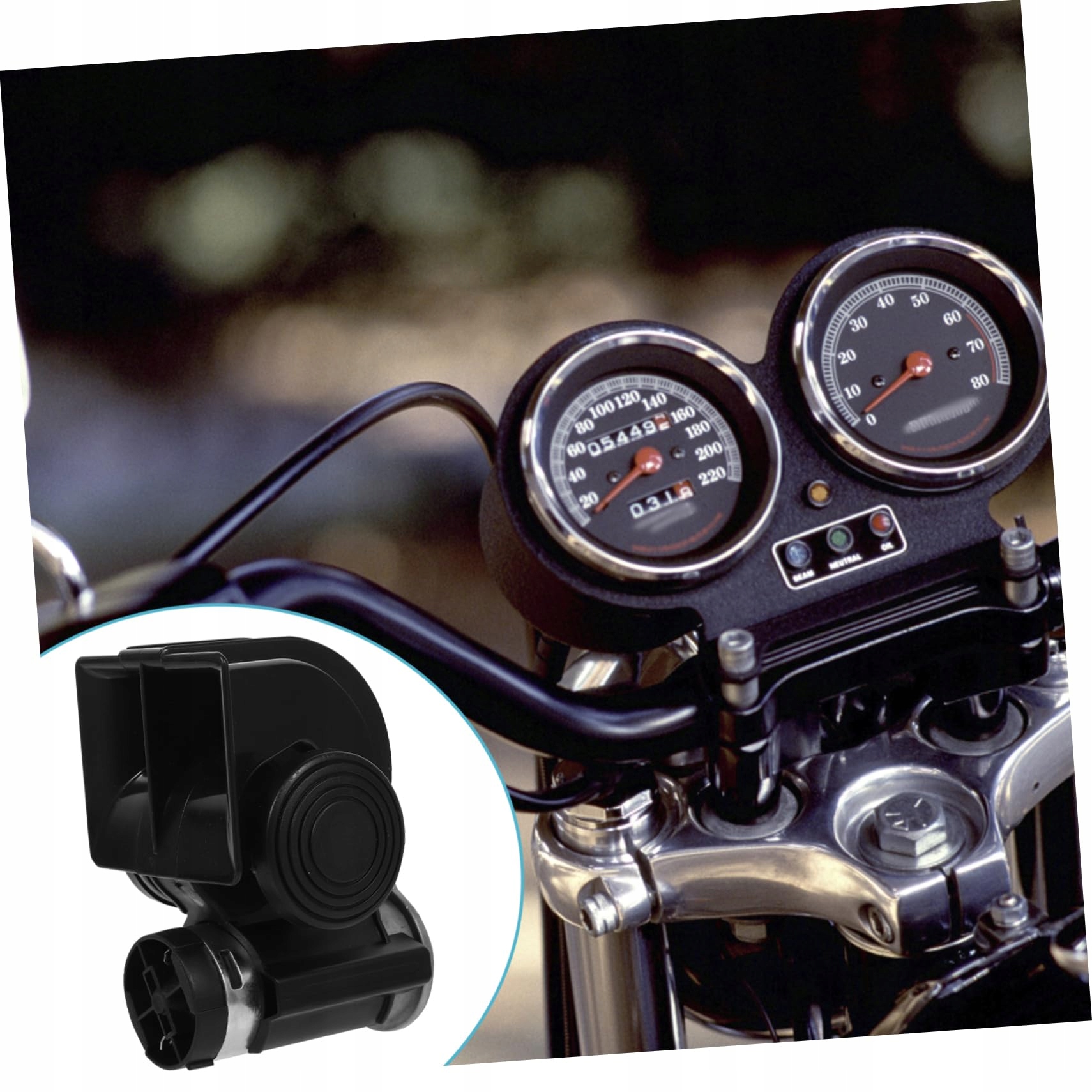 MOCNY KLAKSON FANFARA SYGNAŁ KOMPRESOR 139 dB 12V Producent części Orno