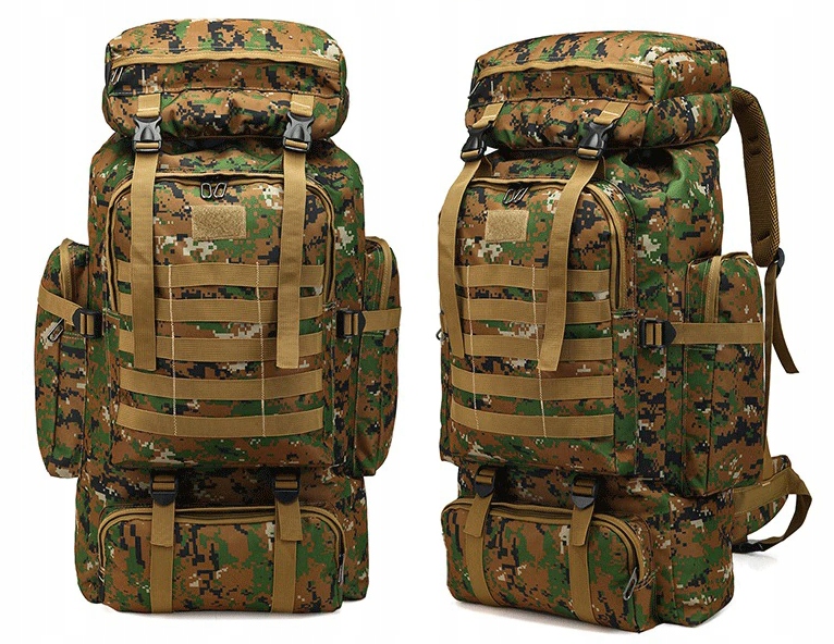 

Plecak Taktyczny Wojskowy Turystyczny Moro 80L XL