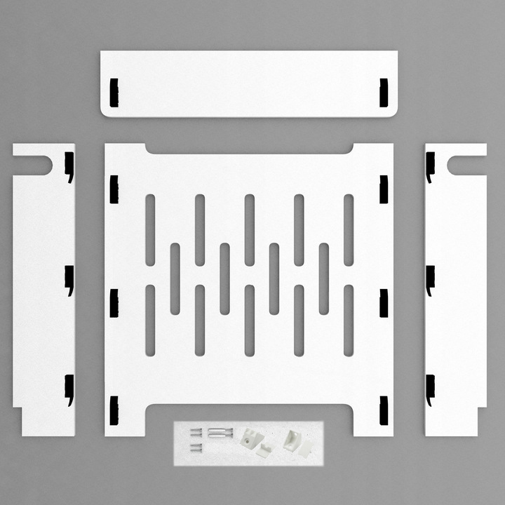 Maskownica na grzejnik osłona kaloryfera 82x138cm EAN (GTIN) 5908261594090