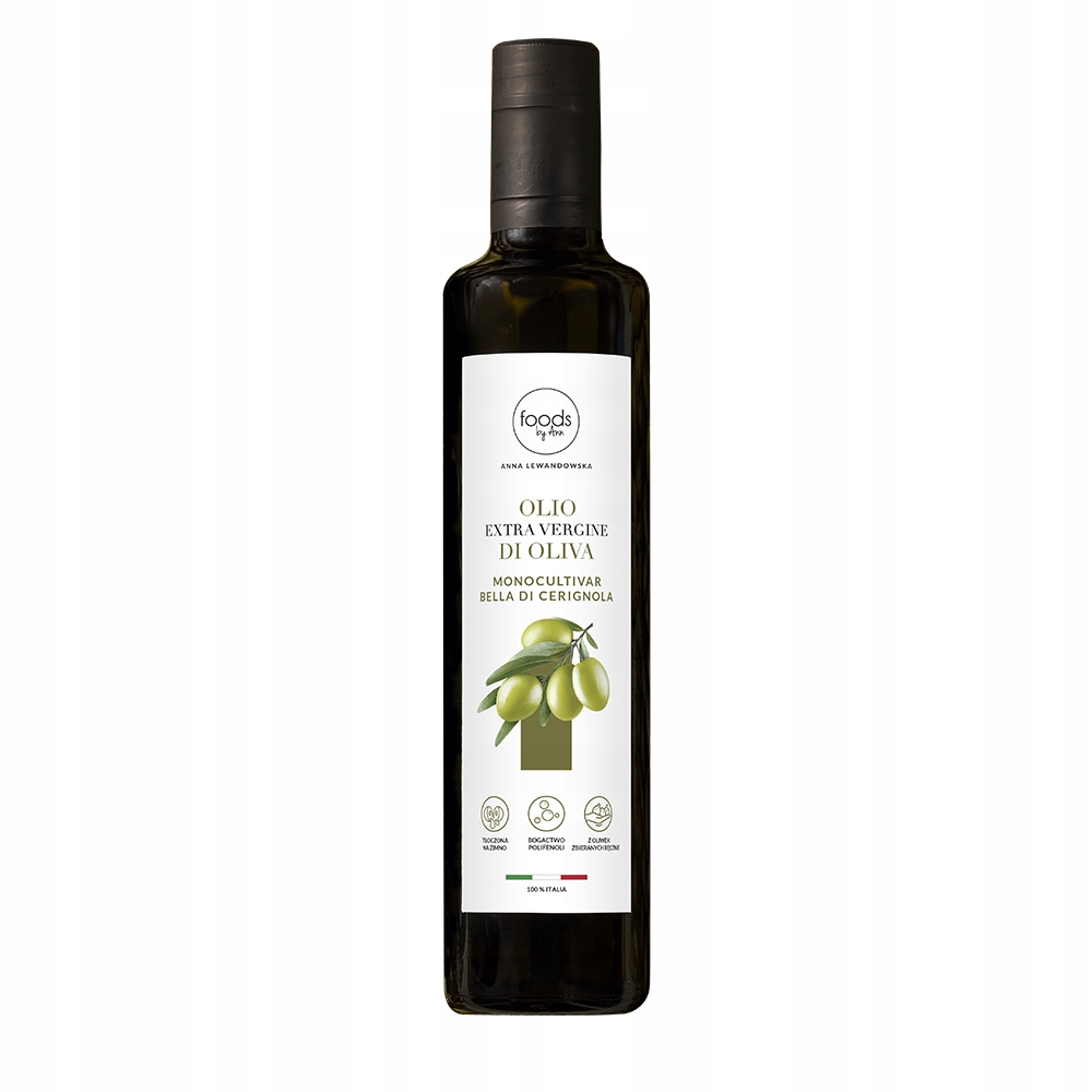 Oliwa Z Oliwek Olio Extra Vergine Jednogatunkowa Foods By Ann 500 ML