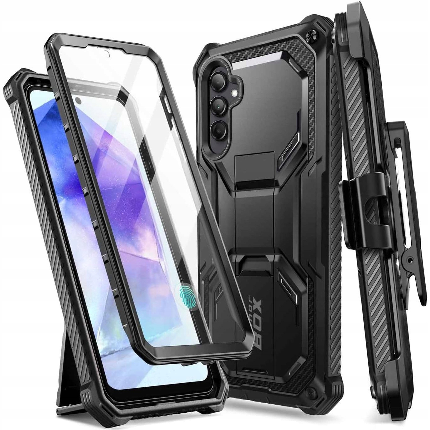 Pouzdro pro Galaxy A55 5G, Supcase i-Blason Armorbox, pouzdro se stojánkem
