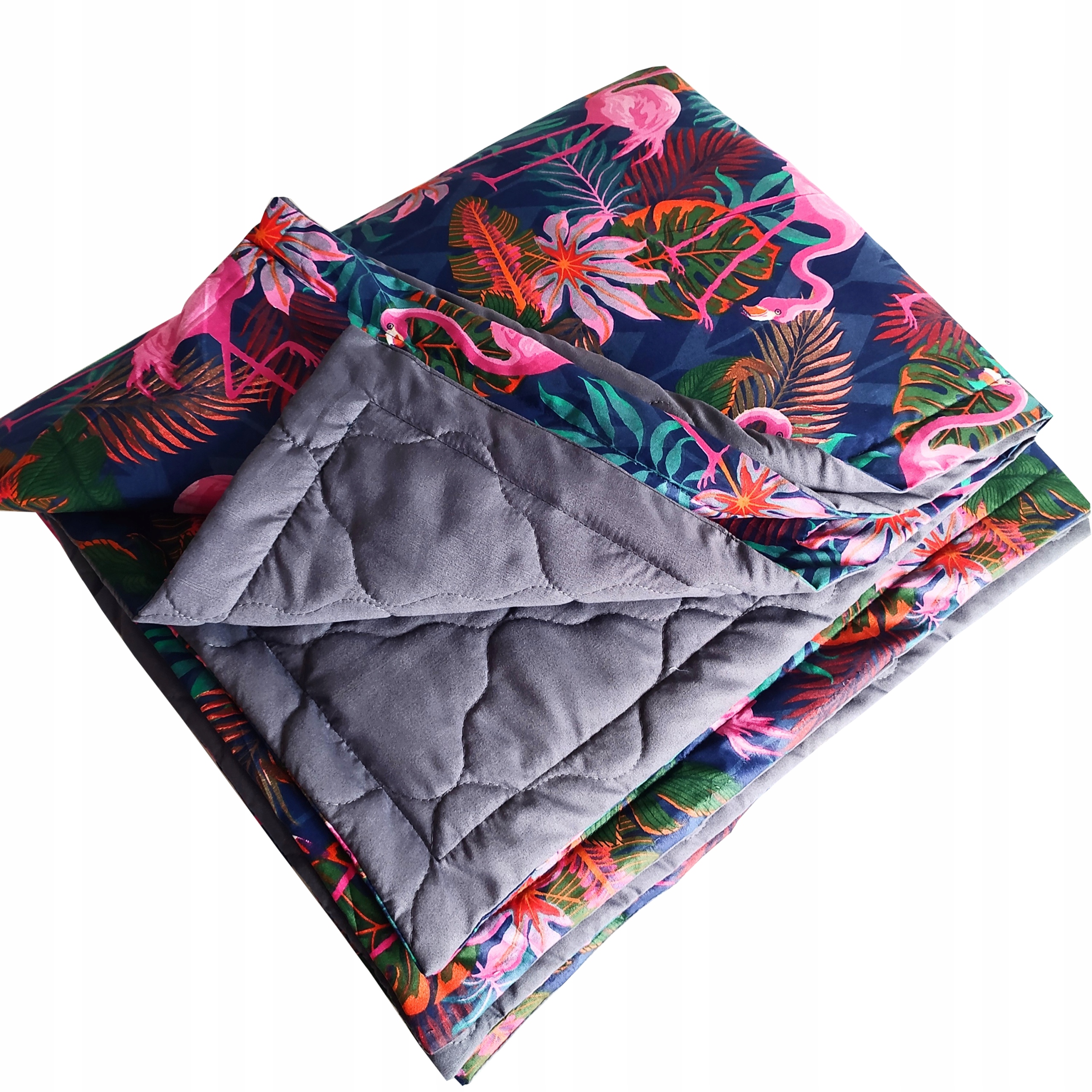 

Narzuta na łóżko, Koc 90x160 dwukolorowa