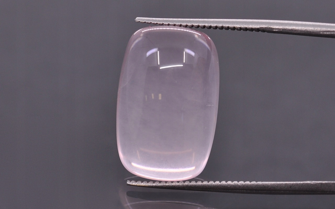 Růženín Aa kabošon cushion 16,6x11 mm