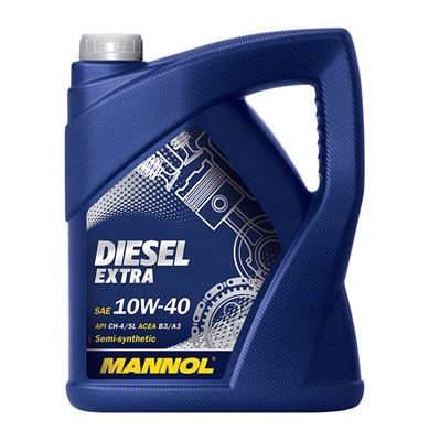 

Olej 10W-40 Diesel Extra Mannol 5L