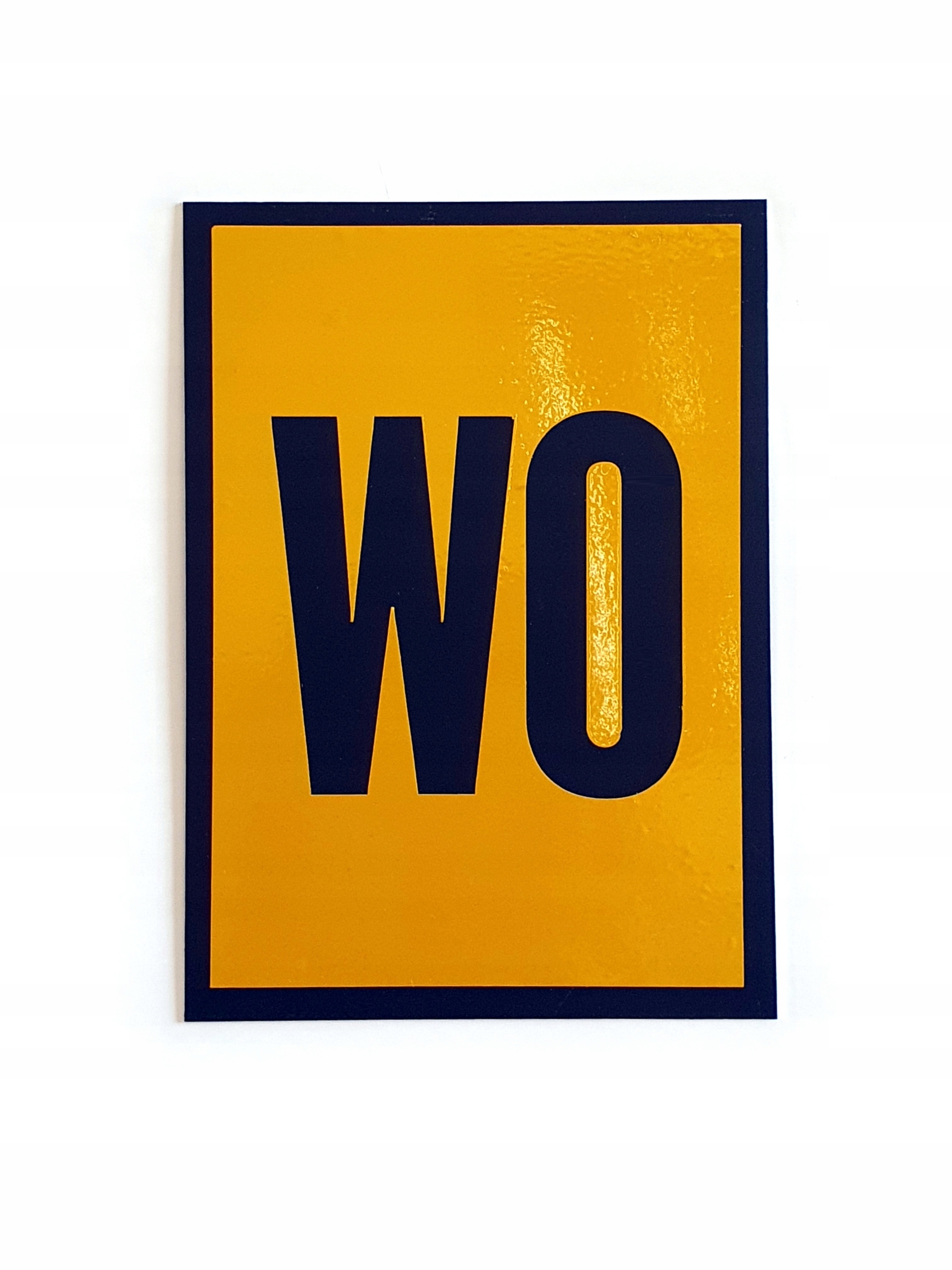 tabliczka alumin WŁASNOŚĆ ODBIORCY wymiary klienta