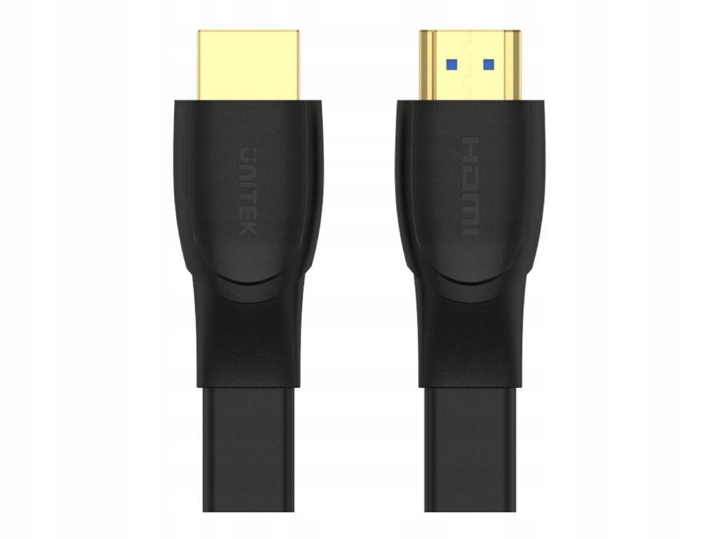 Unitek C11063BK-1M High Speed Cable Hdmi v.2.0 4K 60HZ 1m Płaski
