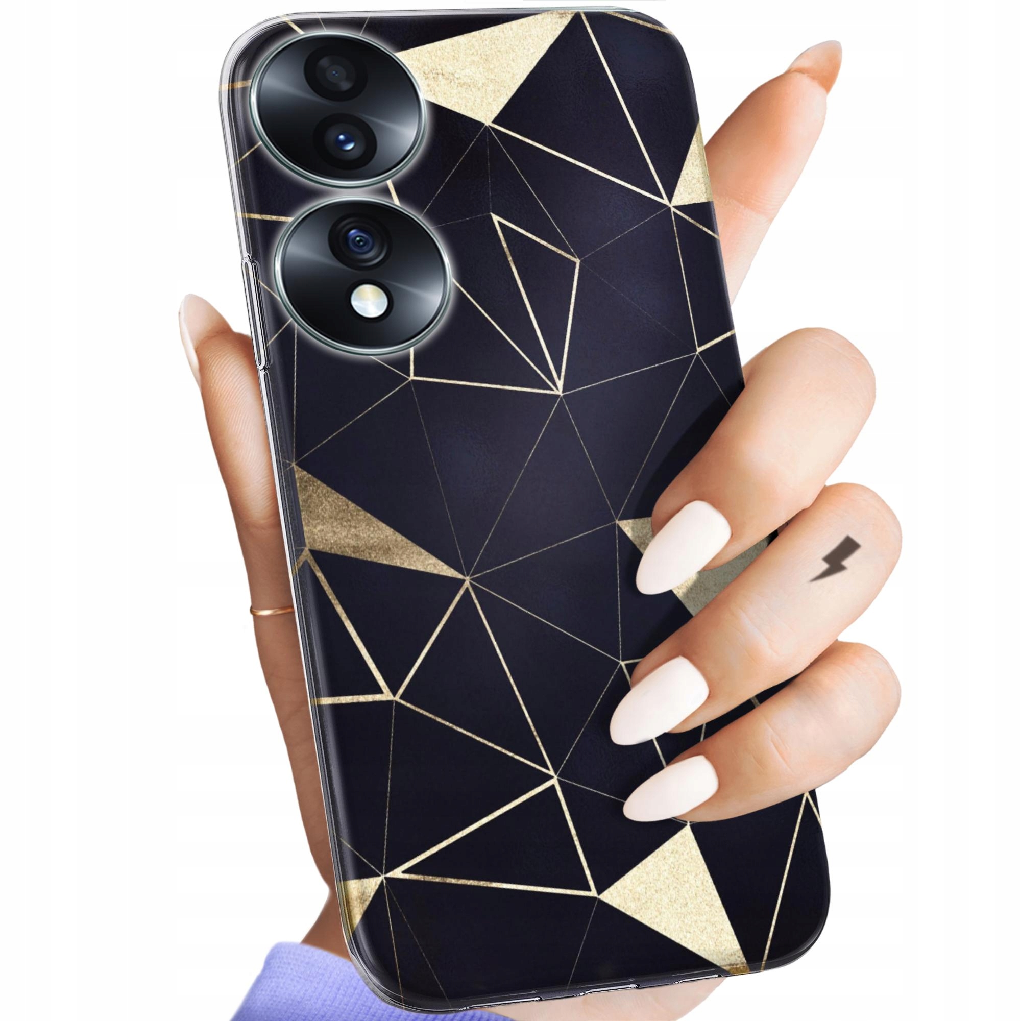 Etui Do Honor 70 TOP100 Design Z Nadrukiem Ze Wzorem Obudowa Case