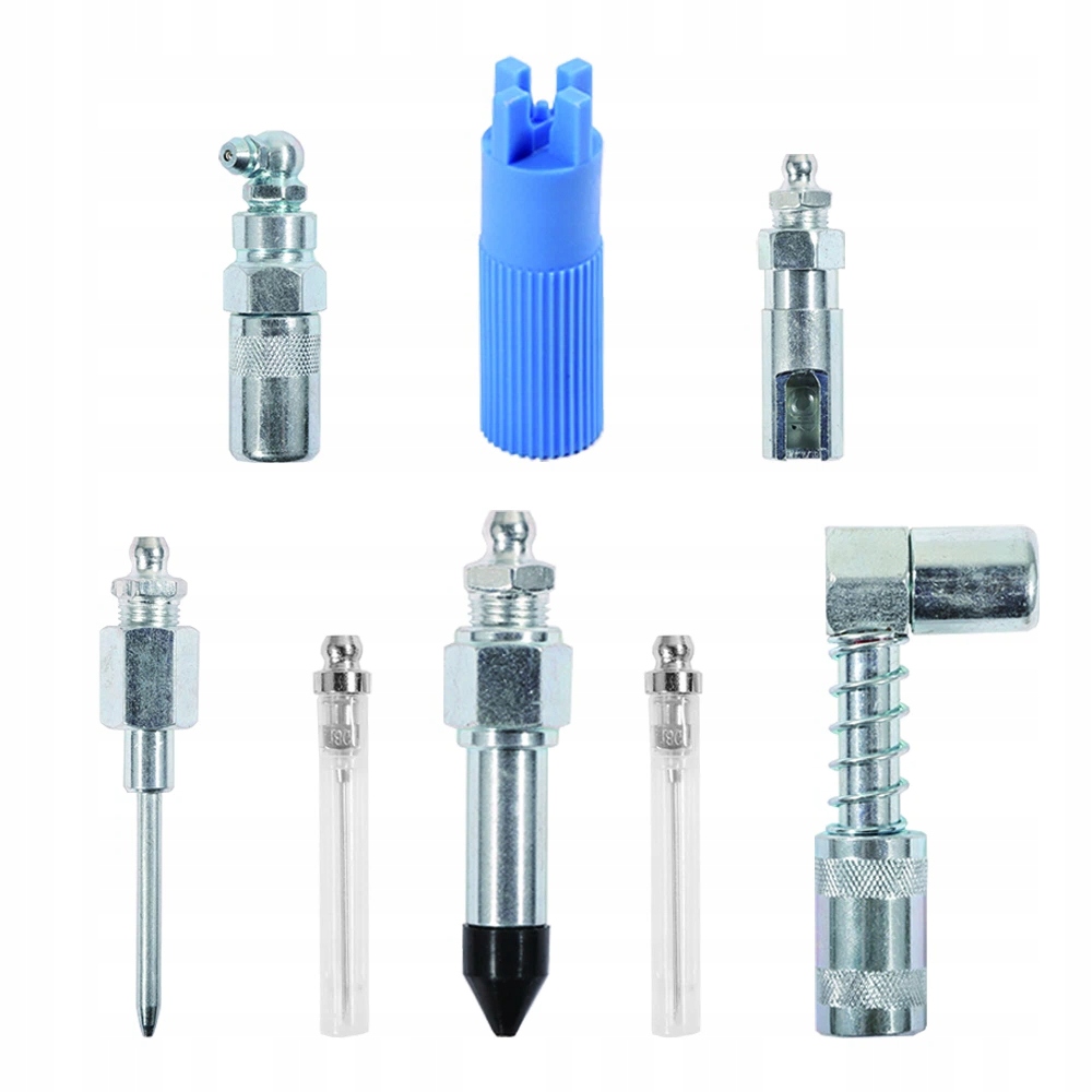 Sada 8 Adaptérů Pro Mazací Stroje, Sada Příslušenství Pro Stroje Nákladních Automobilů